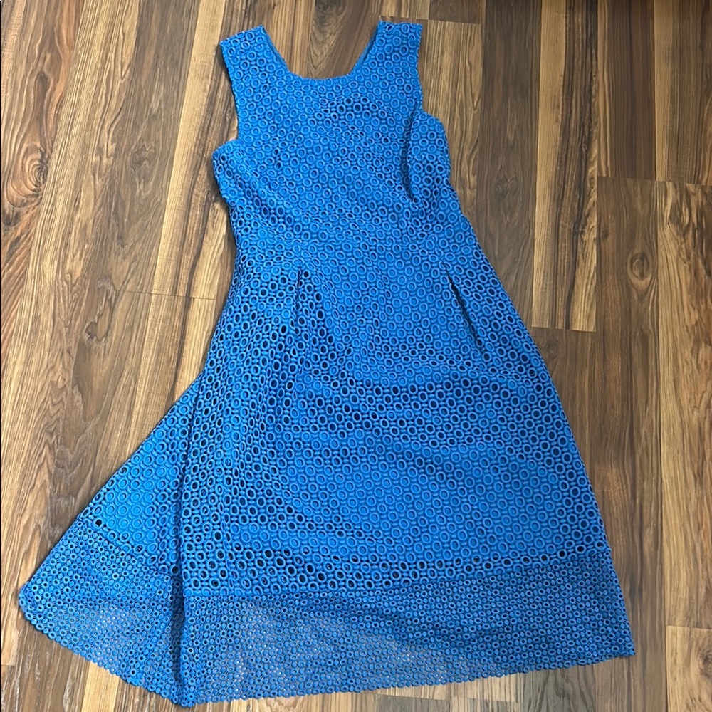 Blue Sleeveless Dress